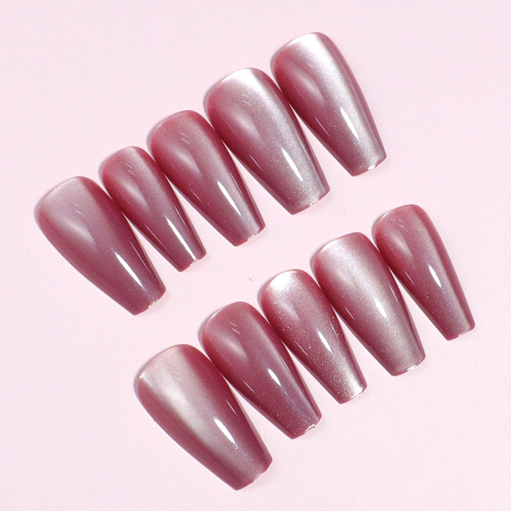 Premium Glossy Press-On Nail Tips Set Stornfield