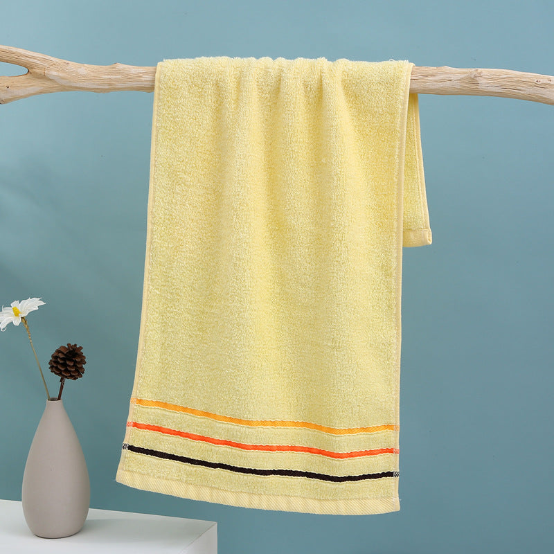 Terry Bath Towel with High-Quality Check Border Stornfield