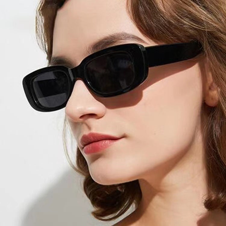 Women's fashionable rectangular sunglasses with adjustable nose pads Stornfield