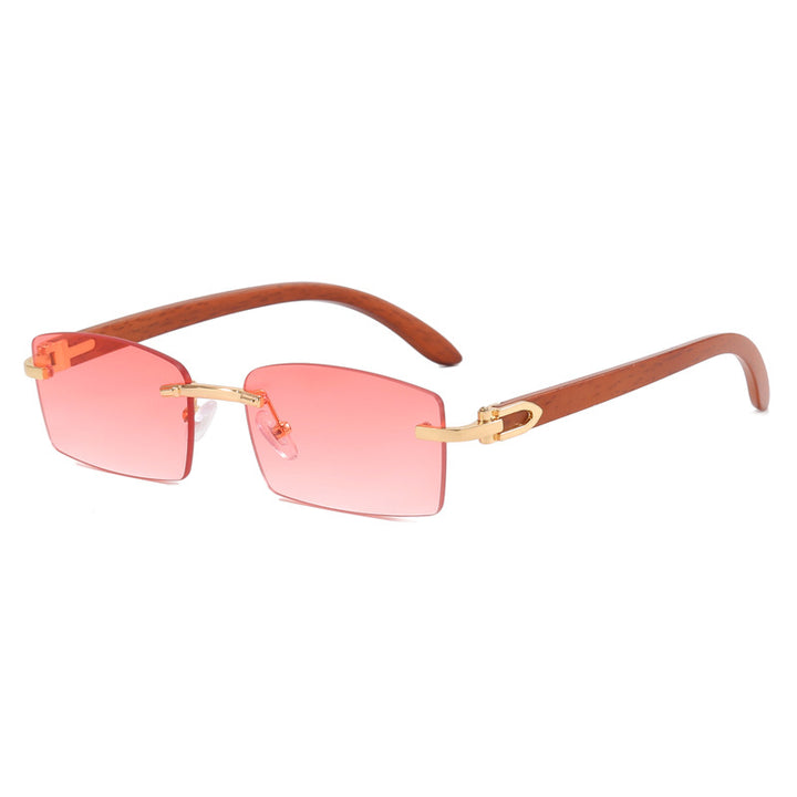 Women's high-quality sunglasses with elegant wooden frame Stornfield