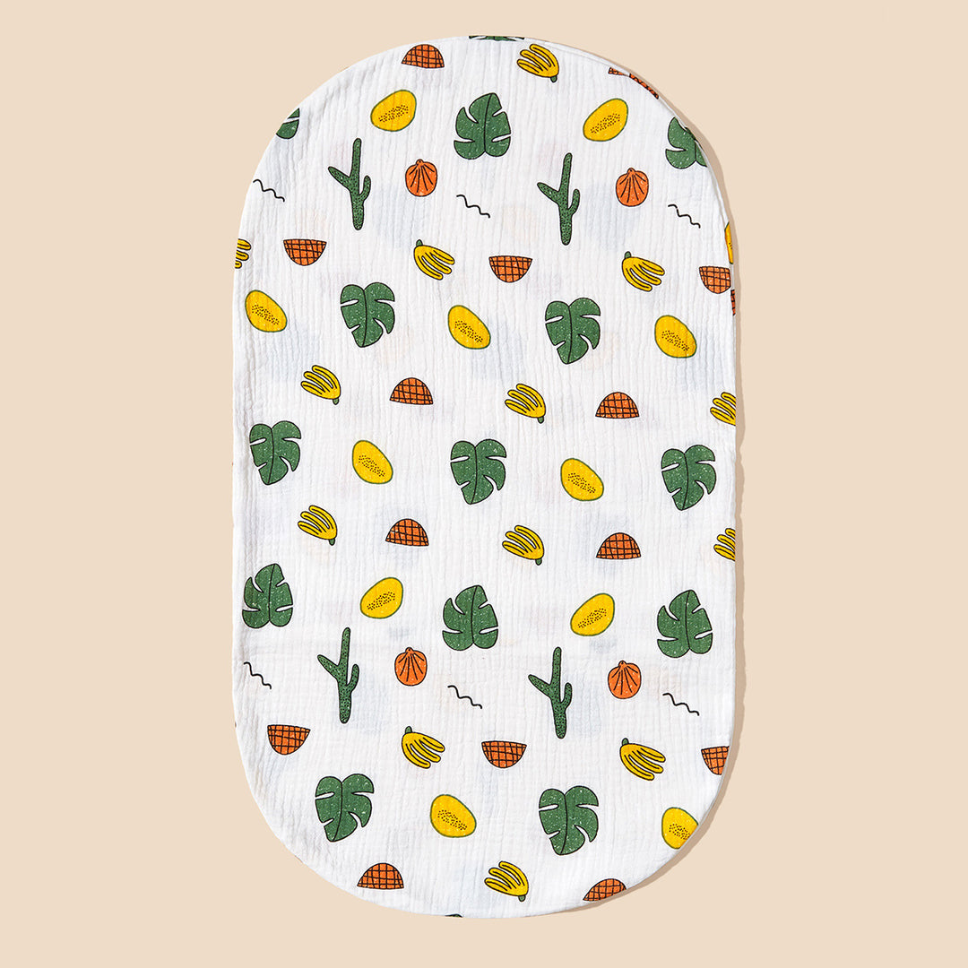 Cotton Muslin Crib Mattress Protector Stornfield