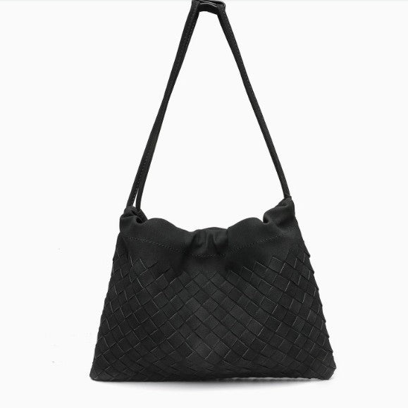 Woven Drawstring Shoulder Bag Stornfield