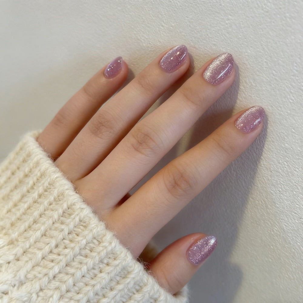 Sparkling Glossy Press-On Nail Set Stornfield