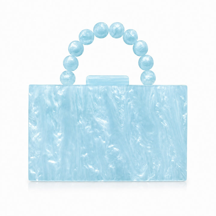 Elegant Acrylic Structured Handbag