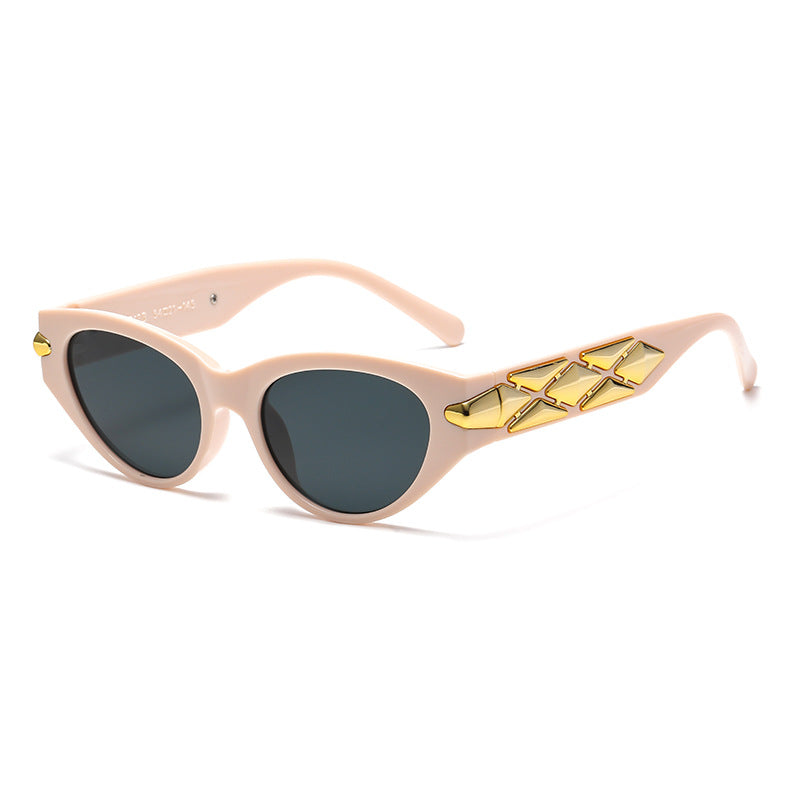 Women's Cat-Eye Sunglasses with Luxurious Accents and Unique Design Stornfield