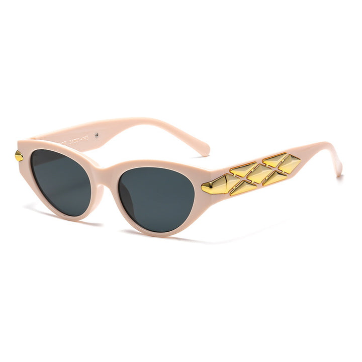 Women's Cat-Eye Sunglasses with Luxurious Accents and Unique Design Stornfield