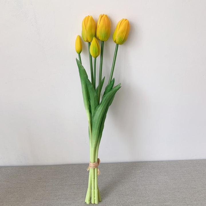 Lifelike Tulip Flower Arrangement