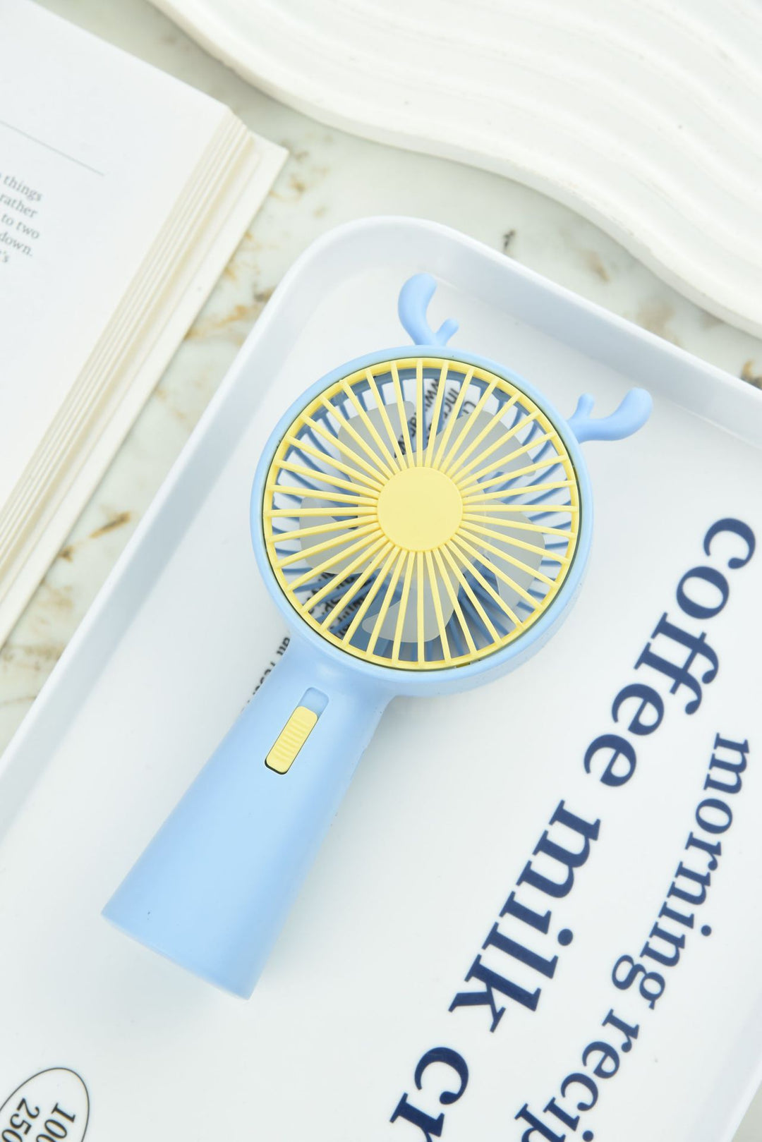 Portable Handheld Cooling Fan with Cute Antler Design Stornfield