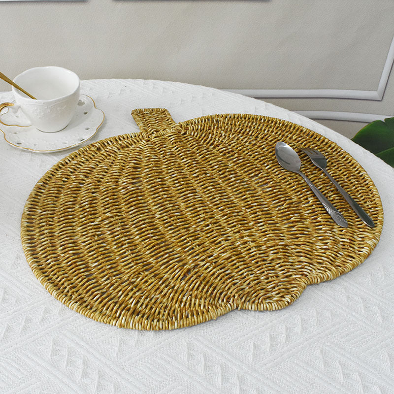 Decorative Woven Pumpkin Shaped Tray Stornfield