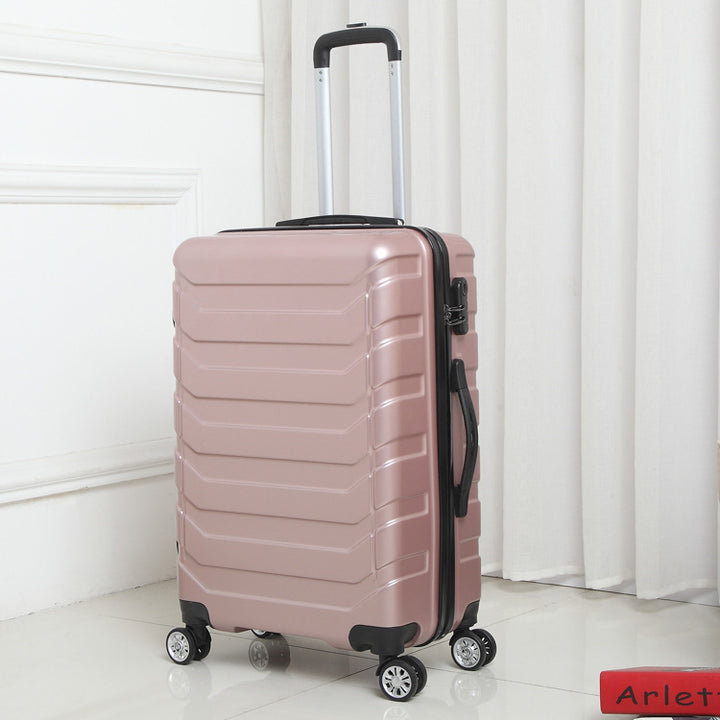Unisex Lightweight Hard Shell Trolley Suitcase Stornfield