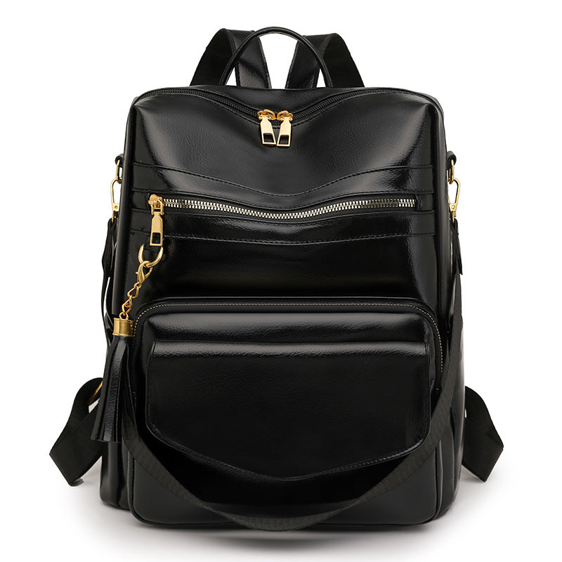Multifunctional Stylish Leather Backpack Stornfield
