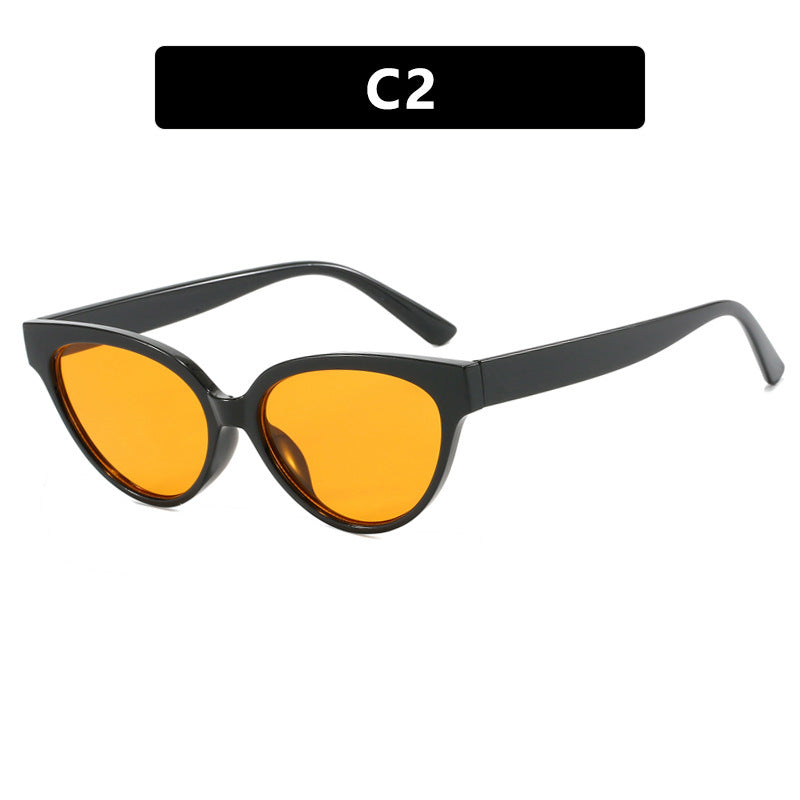 Ladies Cat-Eye Sunglasses with Luxurious Pattern and UV Protection Stornfield