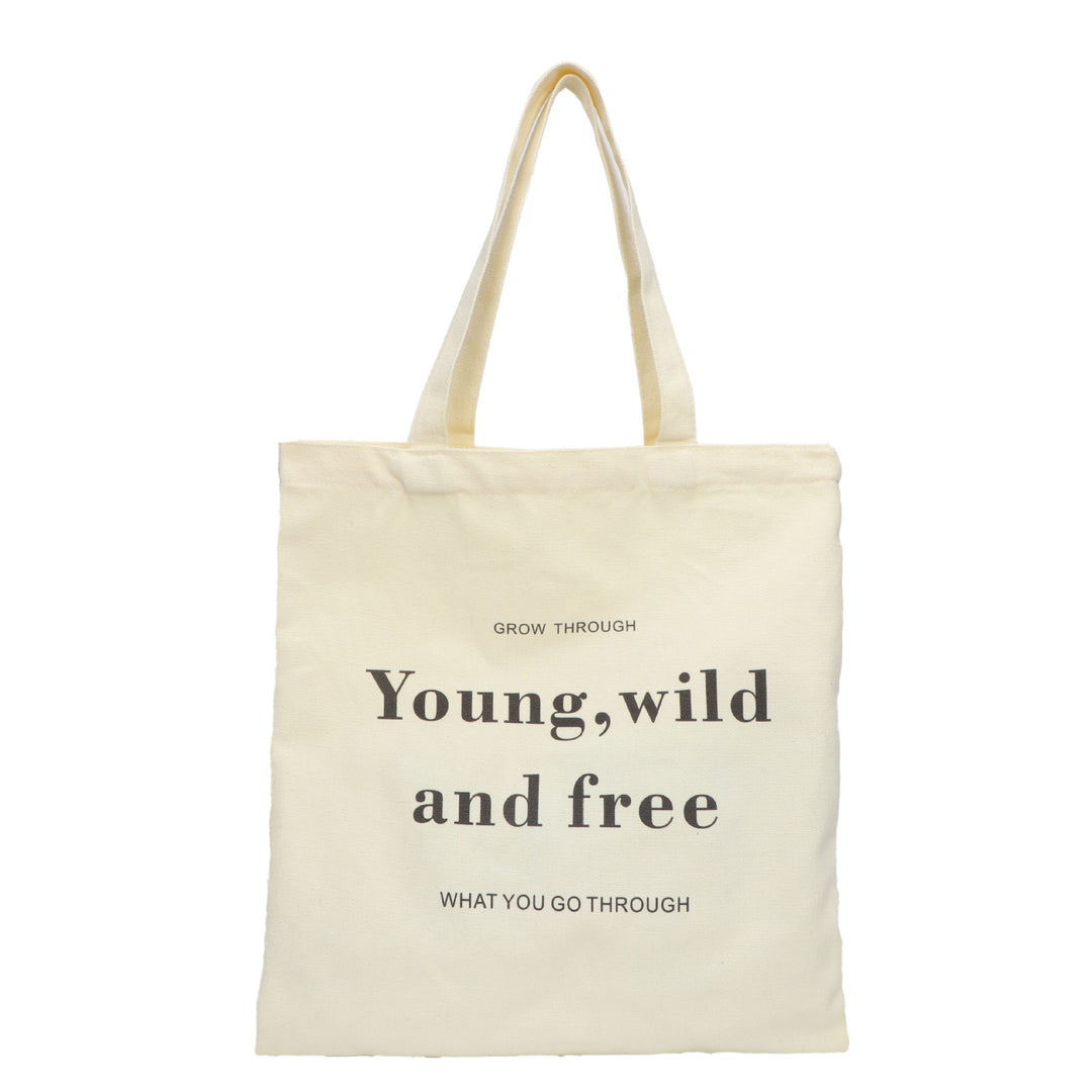 Motivational Canvas Tote Bag Stornfield