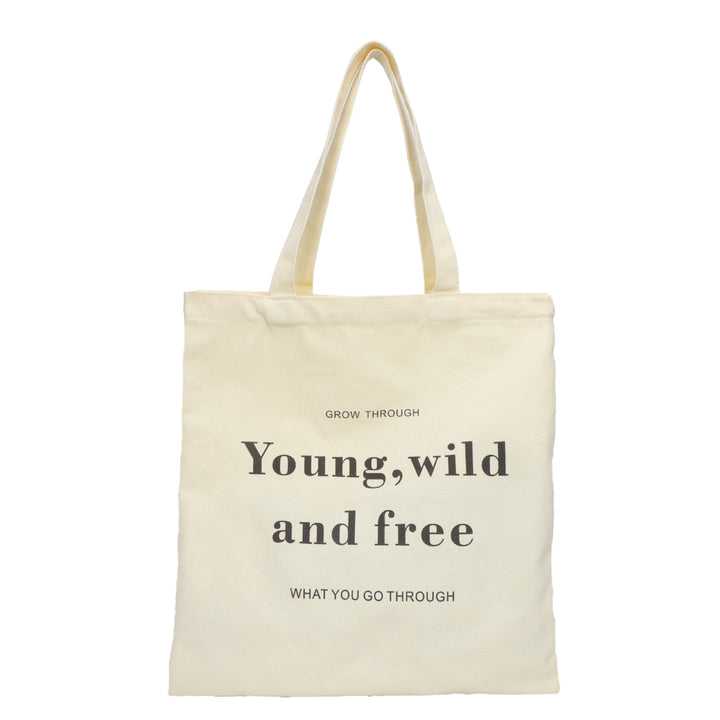 Motivational Canvas Tote Bag Stornfield