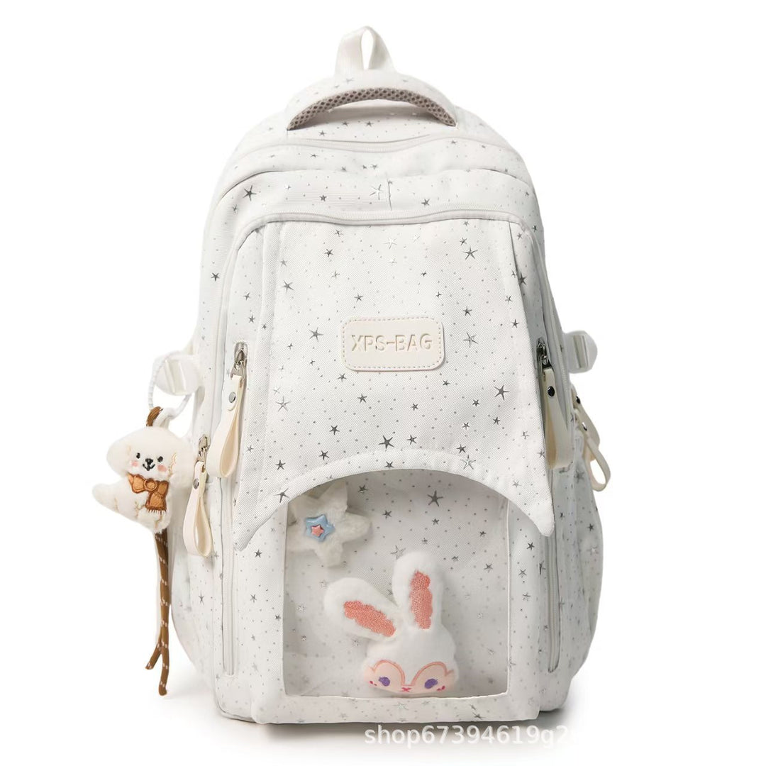 Whimsical Star-Patterned Backpack Stornfield