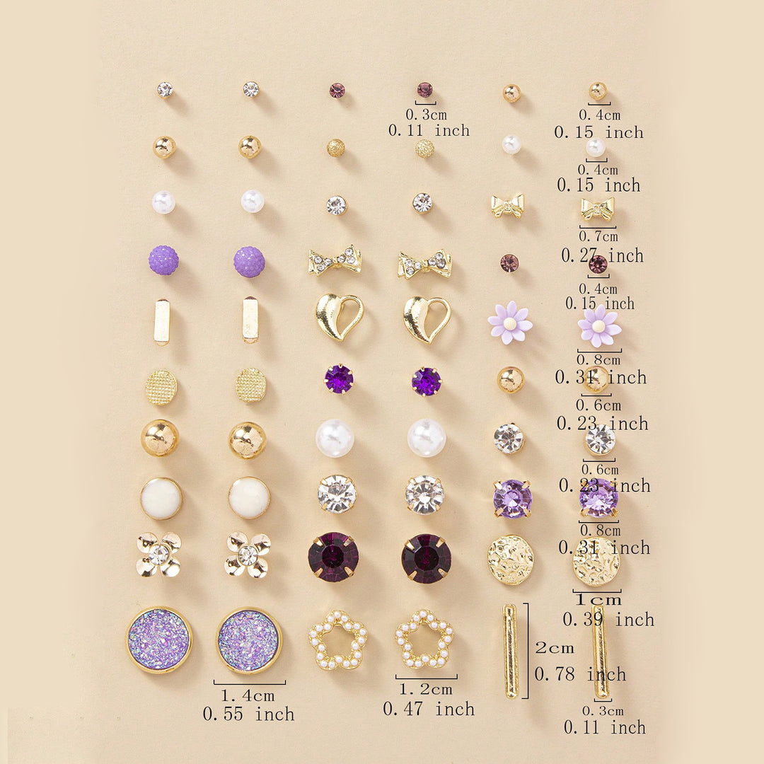 Earring set with versatile motifs Stornfield