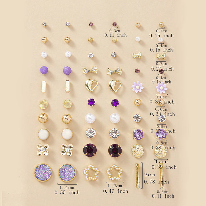 Earring set with versatile motifs Stornfield
