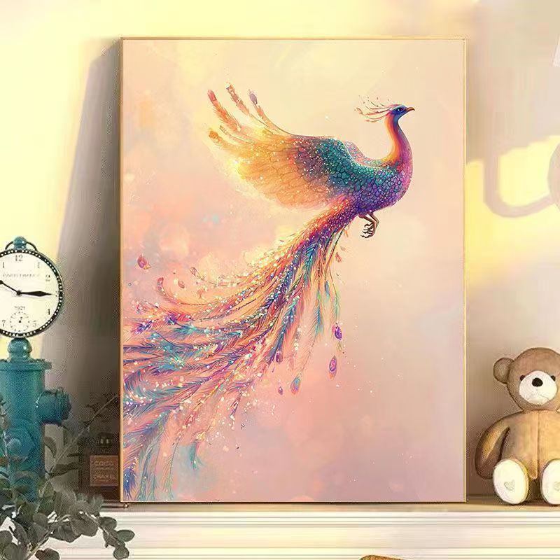 Abstract Phoenix Wall Art Print Stornfield