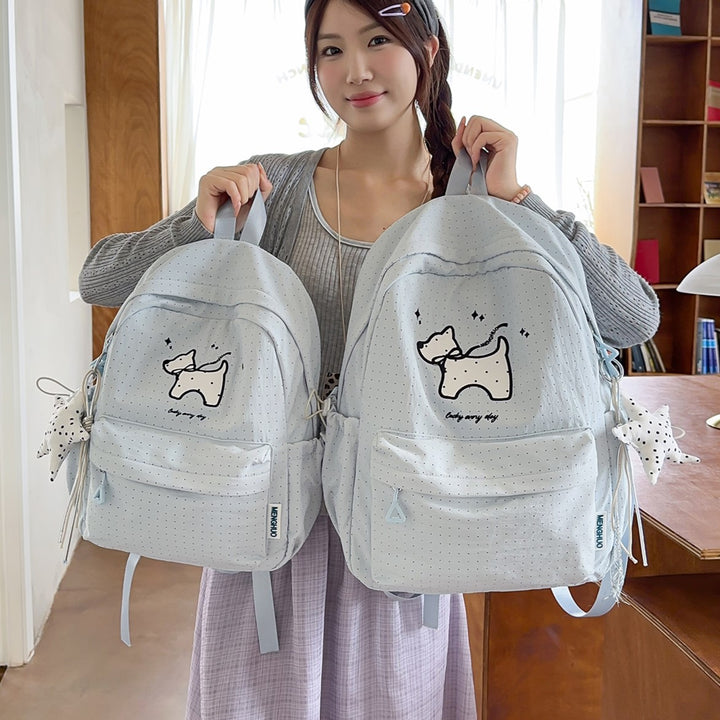 Casual Cute Character-Designed Backpack Stornfield