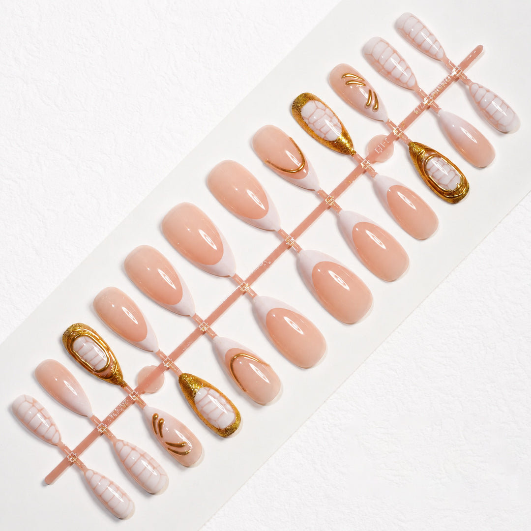 Premium Nails with Art Design Stornfield