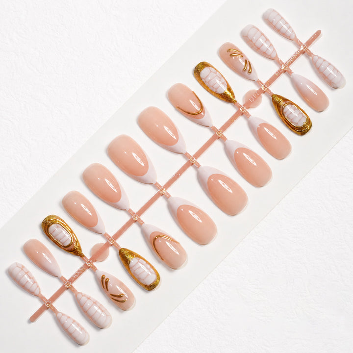 Premium Nails with Art Design Stornfield