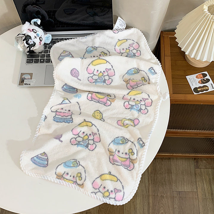 Cuddly blanket with playful animal motif Stornfield