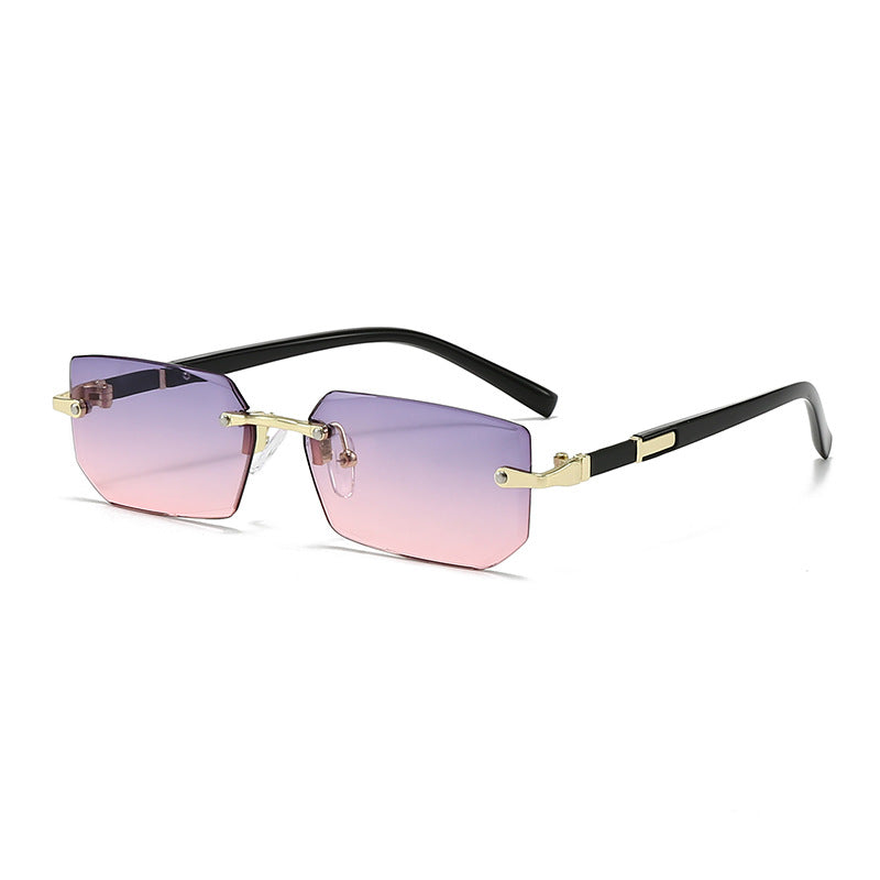 Ladies elegant and fashionable sunglasses with transparent frame Stornfield