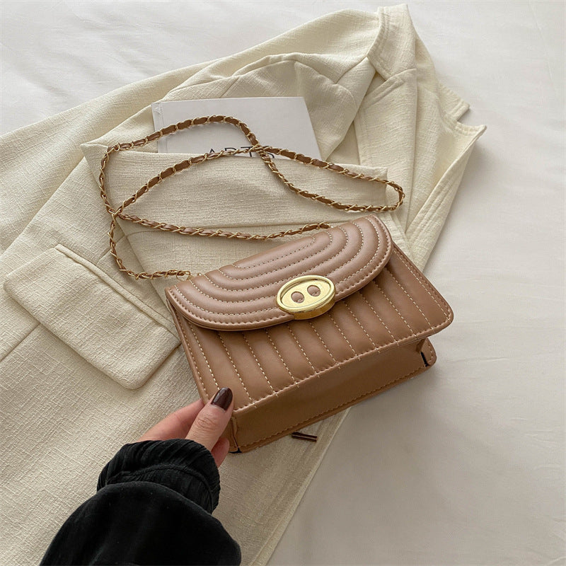 Quilted Chain Link Crossbody Handbag Stornfield