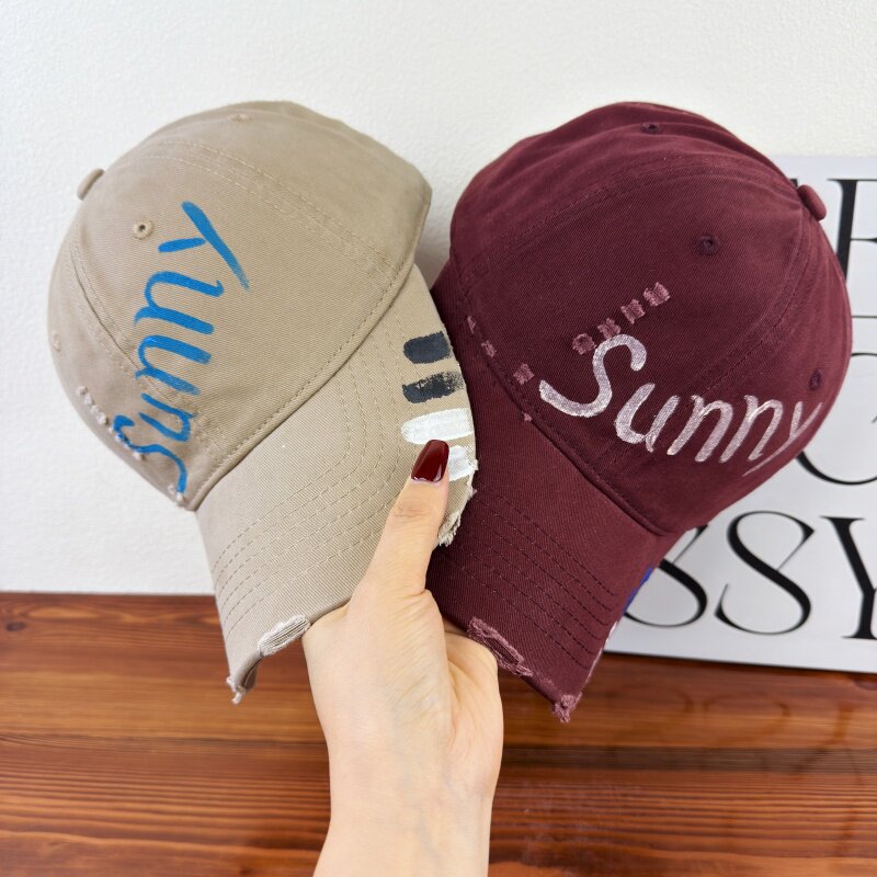 Women's Distressed Graphic Sun Cap Stornfield