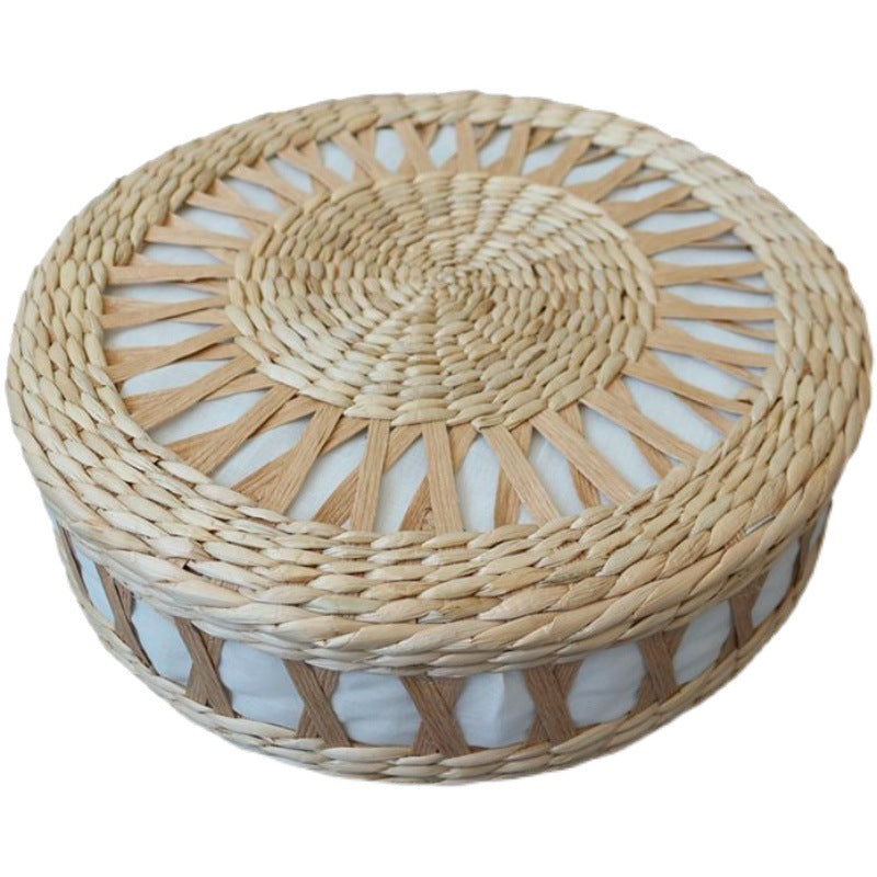 Handcrafted Pouf in Boho Style Stornfield