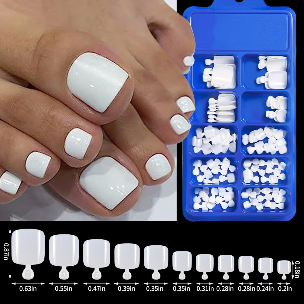 Premium Soft Gel Toenail Tips Set Stornfield