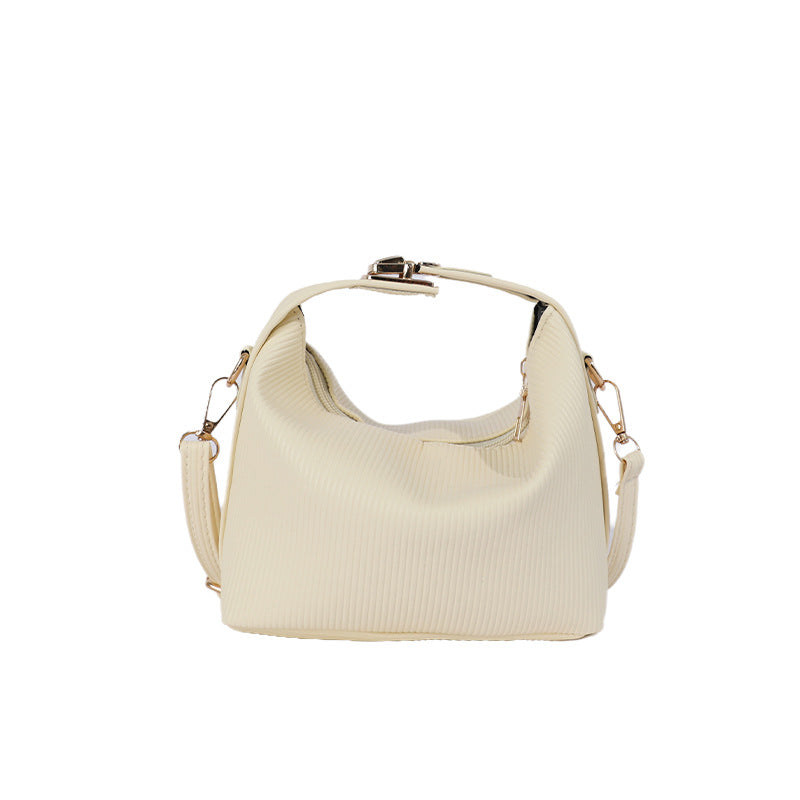WoTextured Ribbed Handbag Stornfield