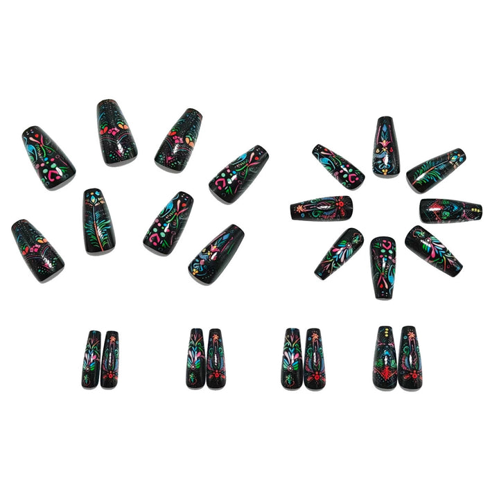 Artificial Nails in Creative Mandala Design Stornfield