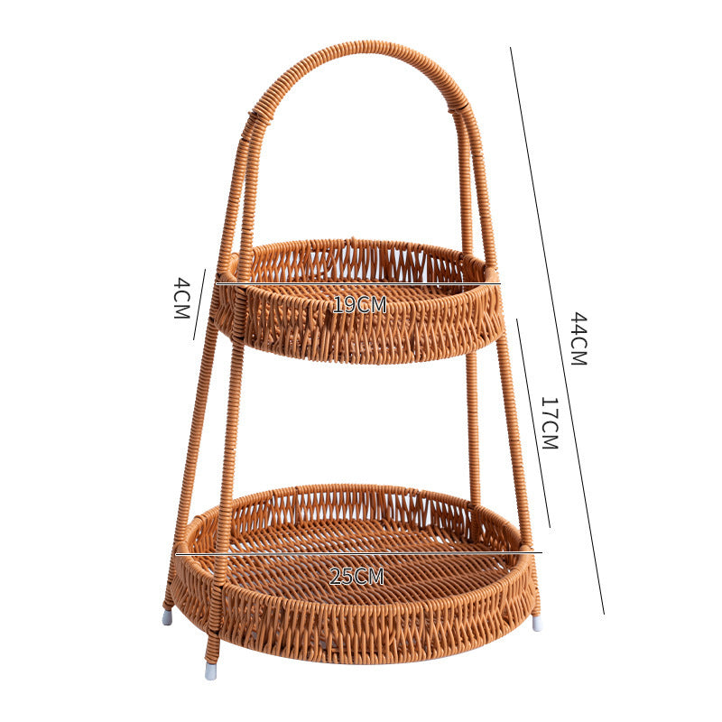 Handcrafted Wicker Storage Basket Stornfield
