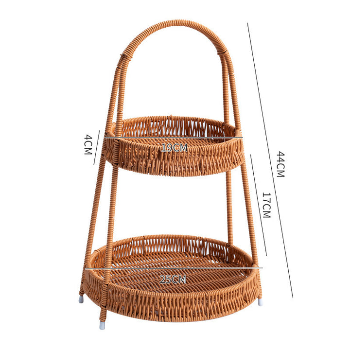 Handcrafted Wicker Storage Basket Stornfield