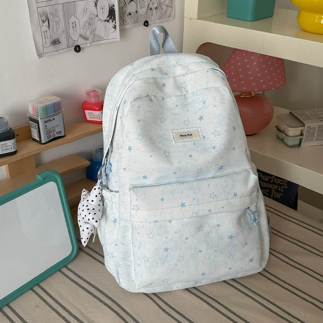 Star-Patterned Casual Tote Bag Stornfield