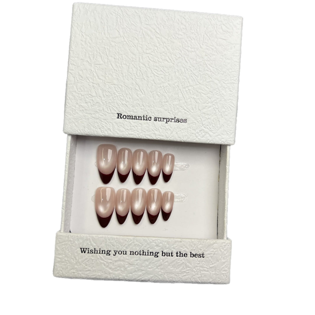 Premium Glossy Stiletto Press-On Nail Set