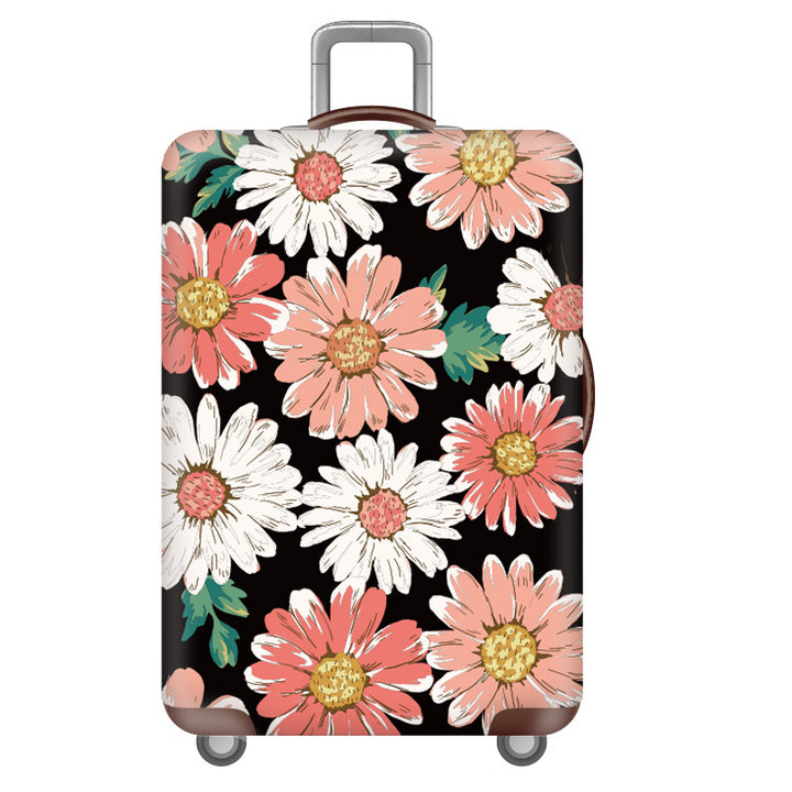 Women's Hardshell Travel Suitcase with Floral Decoration Stornfield
