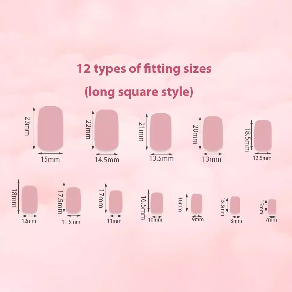 Glamorous artificial nail tips with sparkling accents Stornfield