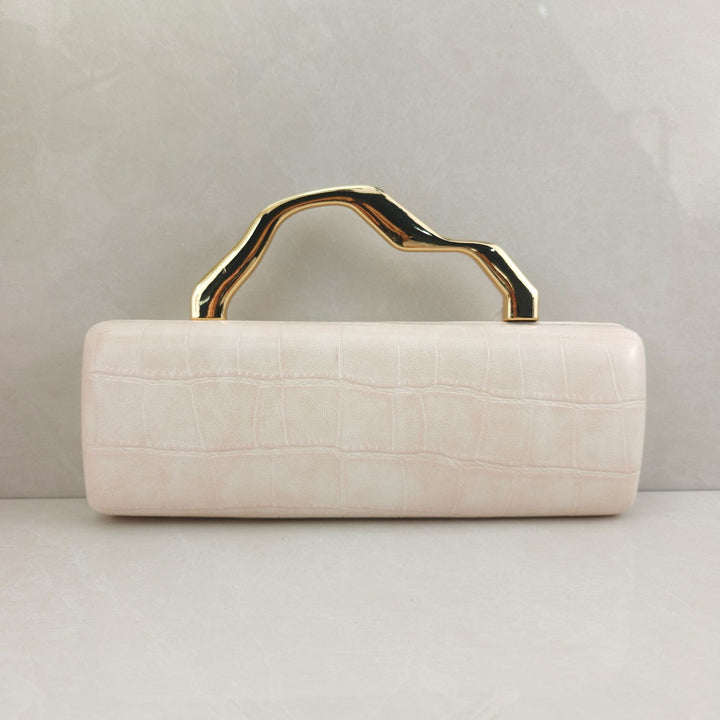 Crocodile Print Evening Clutch