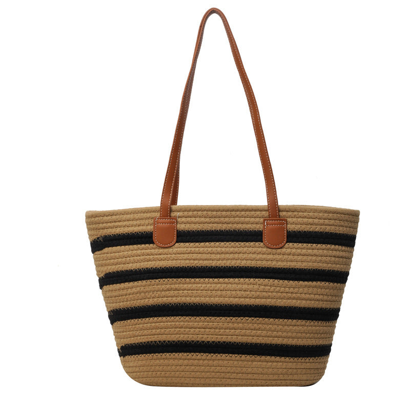 Stylish Striped Beach Tote Stornfield