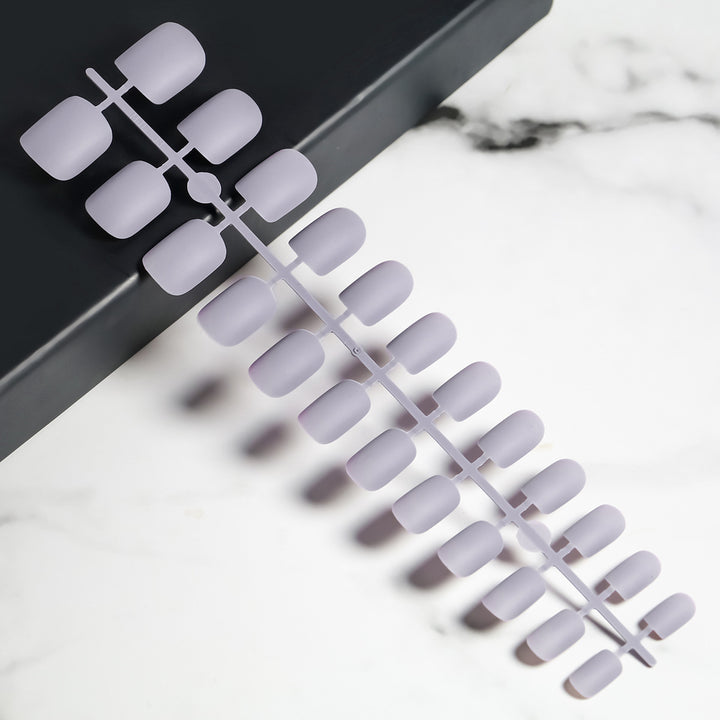 Matte Finish Press-On Nail Tips Stornfield