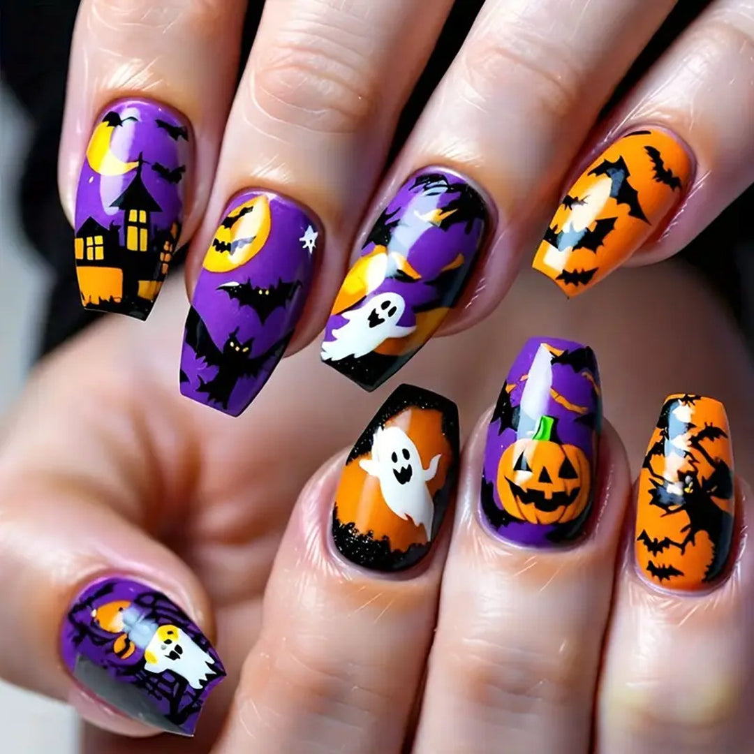 Creative Halloween Artificial Nails Stornfield 1788229226