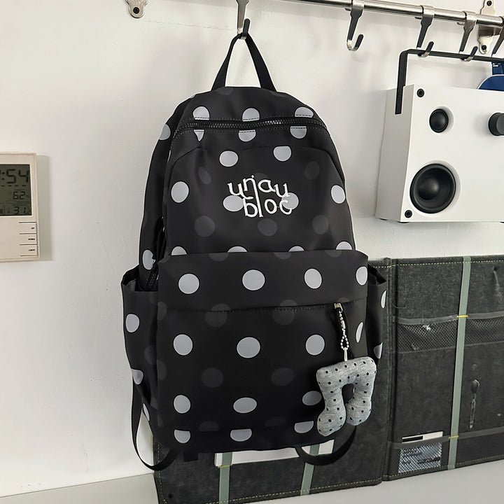 Polka Dot Patterned Casual Backpack Stornfield