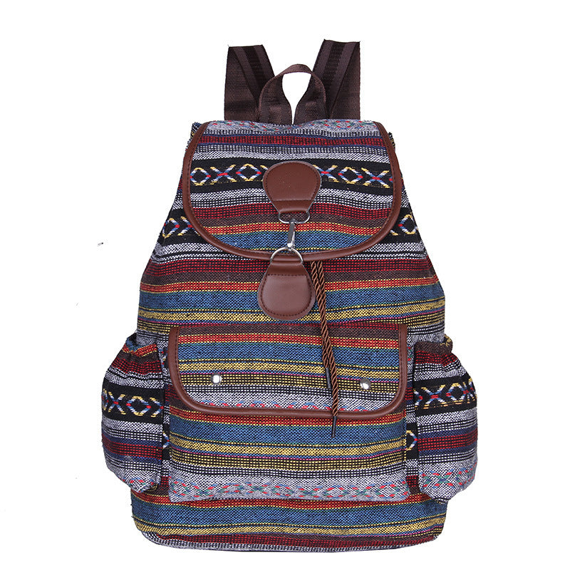 Bohemian Multi-Pocket Travel Backpack Stornfield