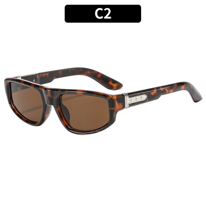 Vintage-Inspired Chunky Frame Sunglasses