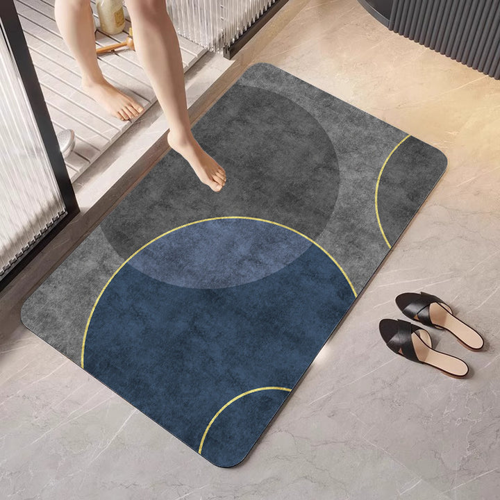 Stylish Abstract Bath Mat Stornfield