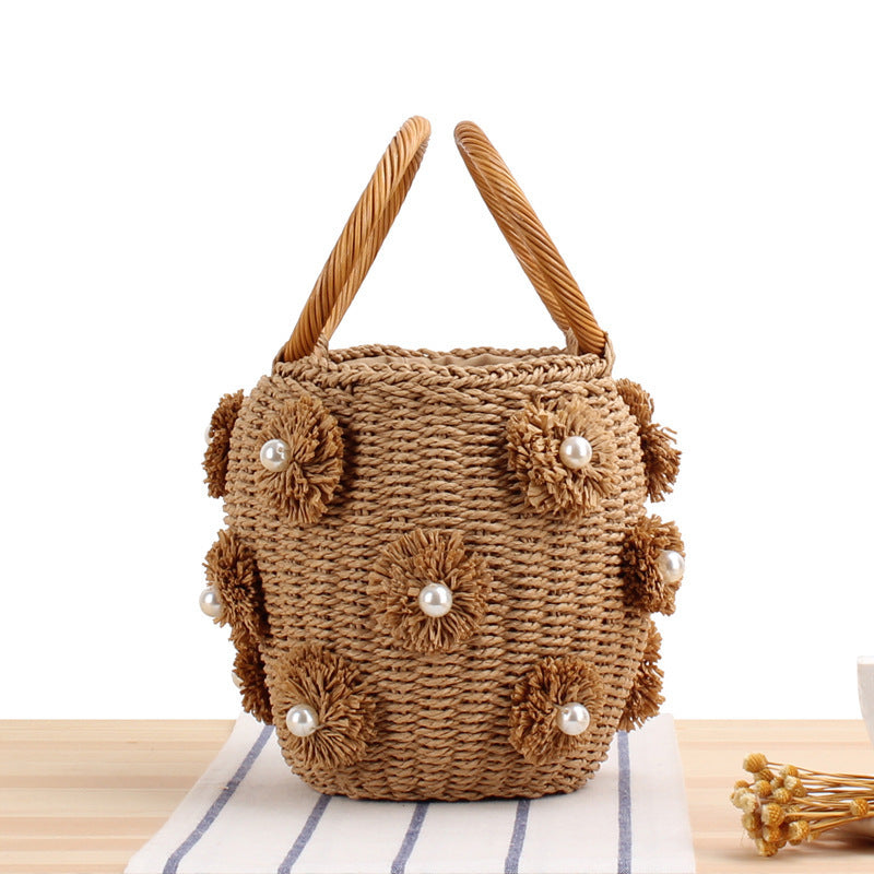 Handbag with Unique Pearl Applications Stornfield