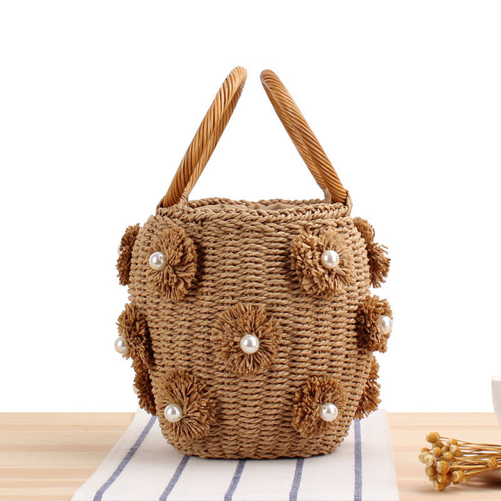 Handbag with Unique Pearl Applications Stornfield