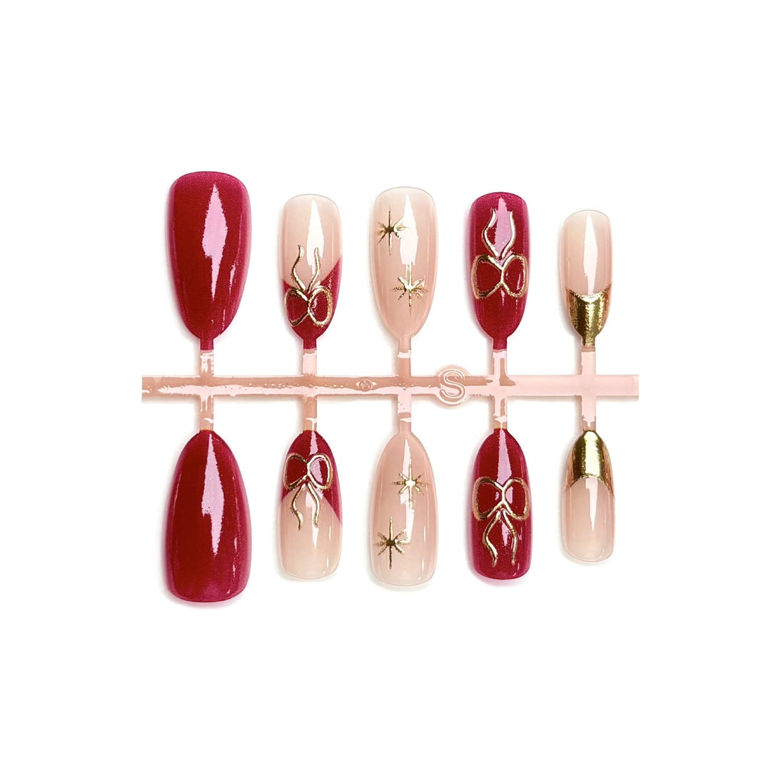 Glamorous Press-On Nail Art Set 1790745710